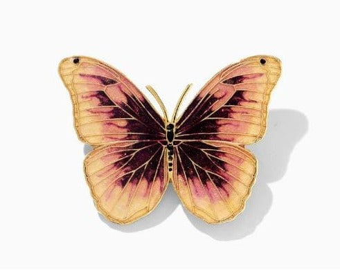 Magneta Butterfly Brooch
