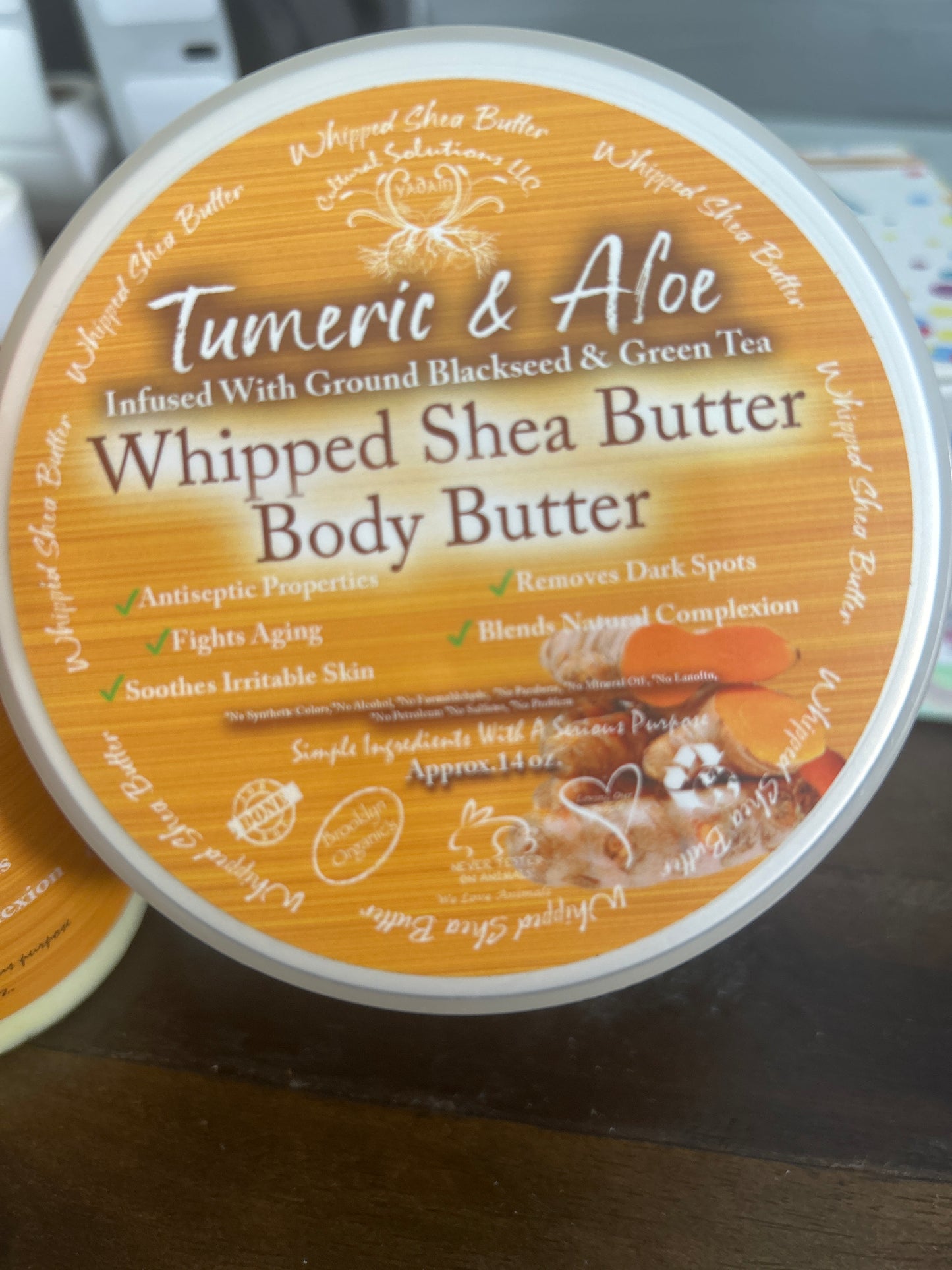Tumeric & Aloe Whipped Body Butter