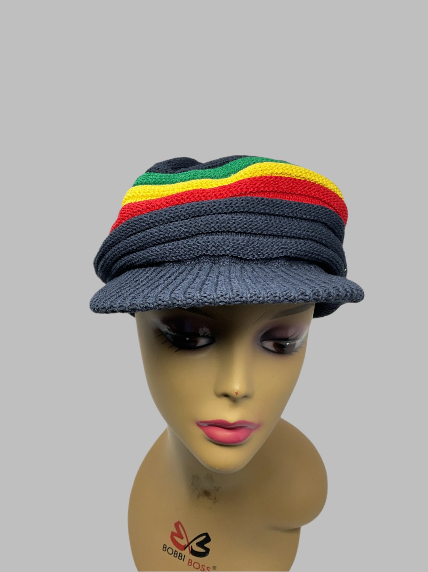 Rasta Newsboy Cap