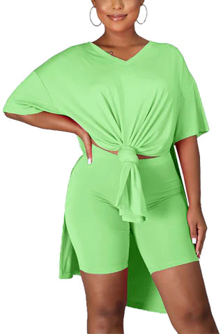 Oversize Top Biker Set