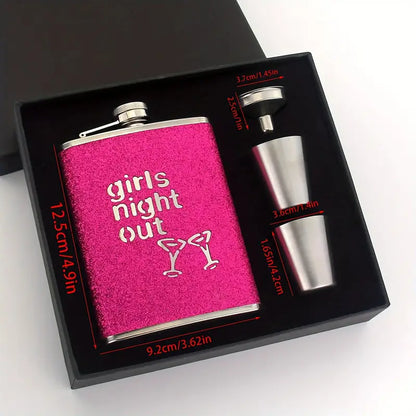 Girls Night Flask