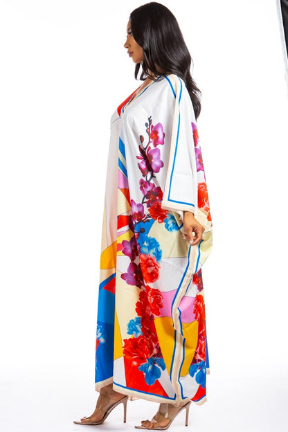 Colorful Flow Maxi Dress