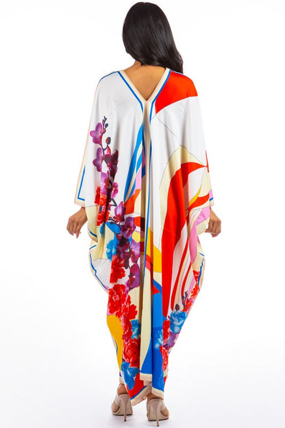 Colorful Flow Maxi Dress