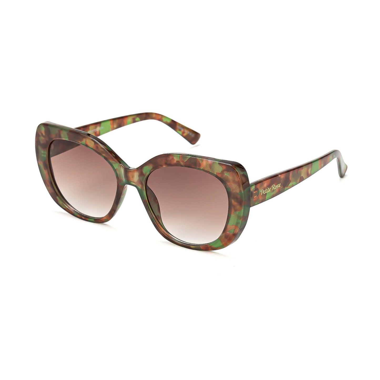 Pack of 12: Butterfly Shaped Unique Beautifully Colored Petite Rose Wholesale Sunglasses