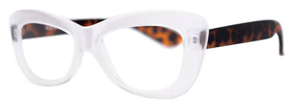 CRUSHED - READING GLASSES: OLIVE/TORT / 1.75