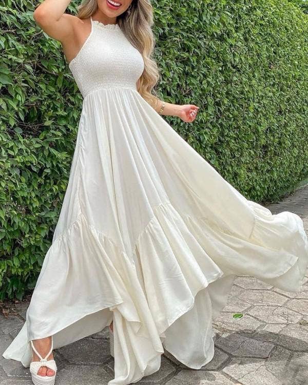 Maxi dress: YELLOW / 1-1-1-1 / S-M-L-XL