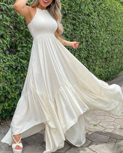 Maxi dress: YELLOW / 1-1-1-1 / S-M-L-XL