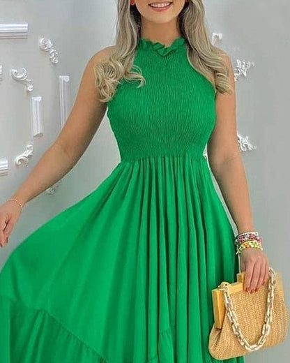 Maxi dress: YELLOW / 1-1-1-1 / S-M-L-XL