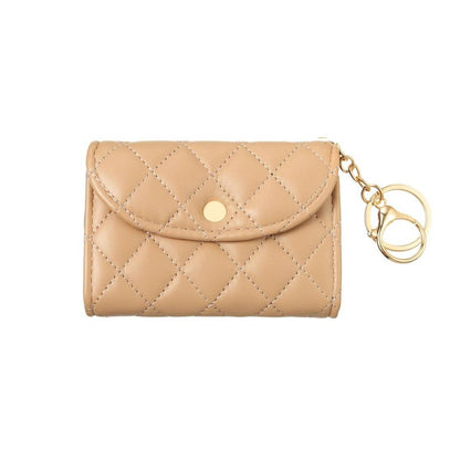 Quilted Mini Wallet Bag Charm - BGC1315: Black
