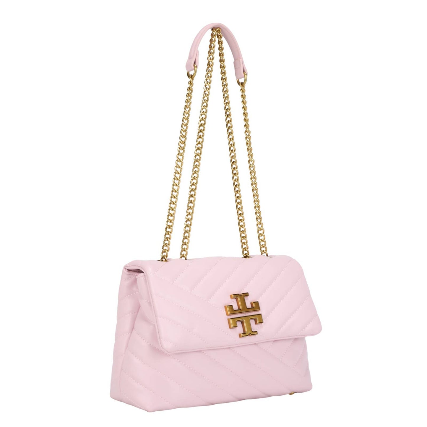 MW-5541 Quilted Chain Link Flap Crossbody Shoulder Bag : CAMEL