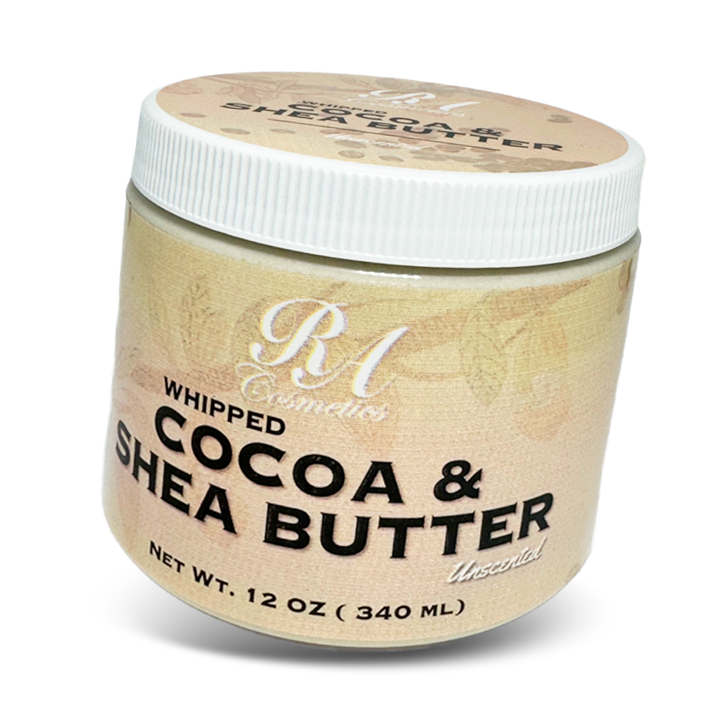 Whipped Cocoa & Shea Butter - Unscented, 12oz