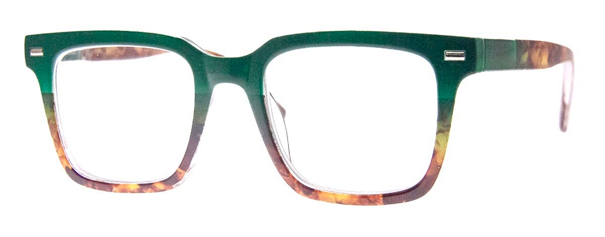 Power380 - READING GLASSES: Green/Multi / 2.25