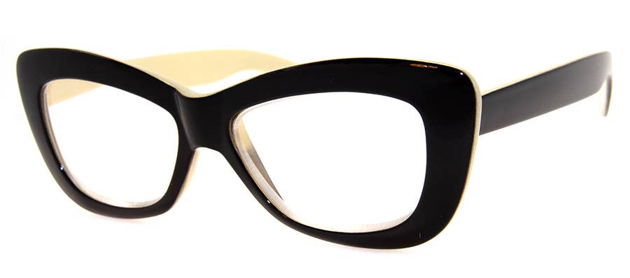 CRUSHED - READING GLASSES: OLIVE/TORT / 1.75