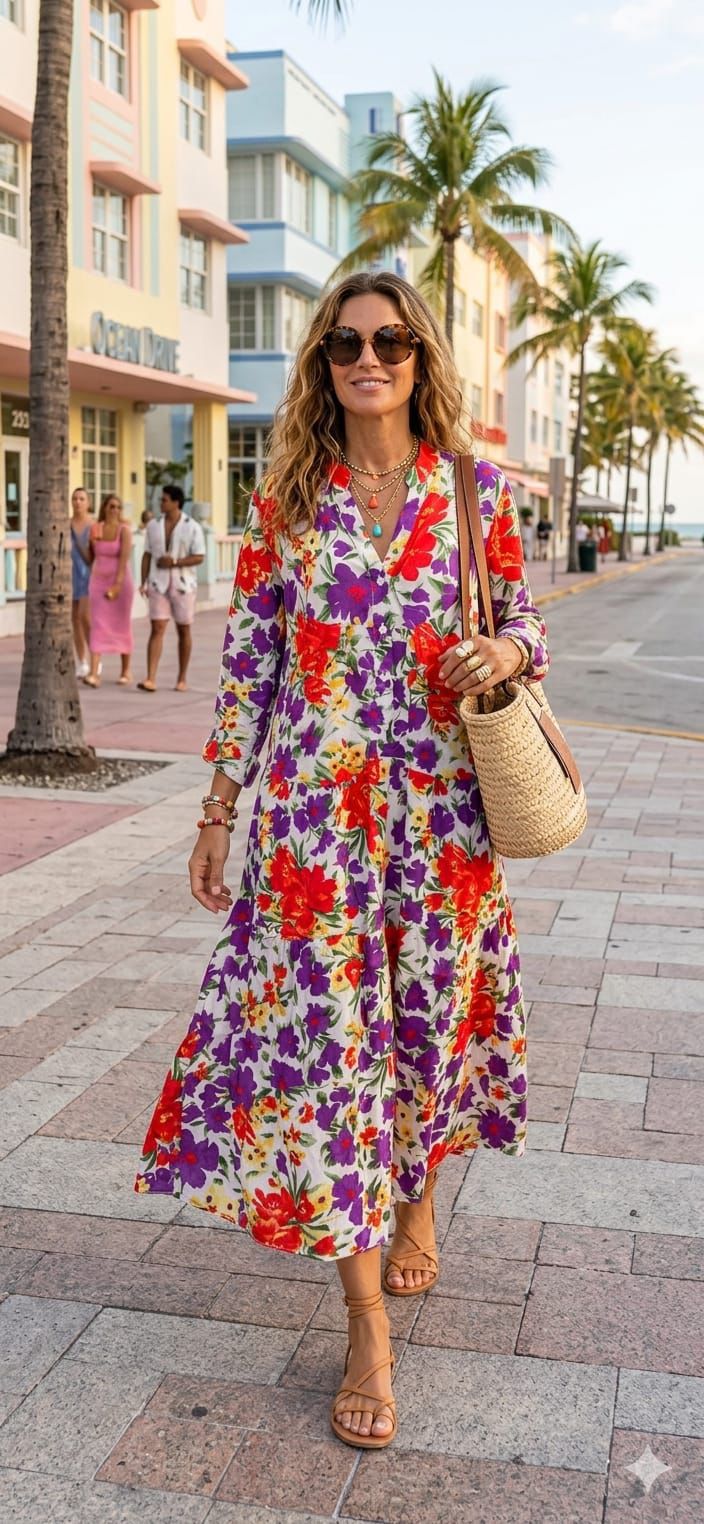 Spring Fling Shirt Dress