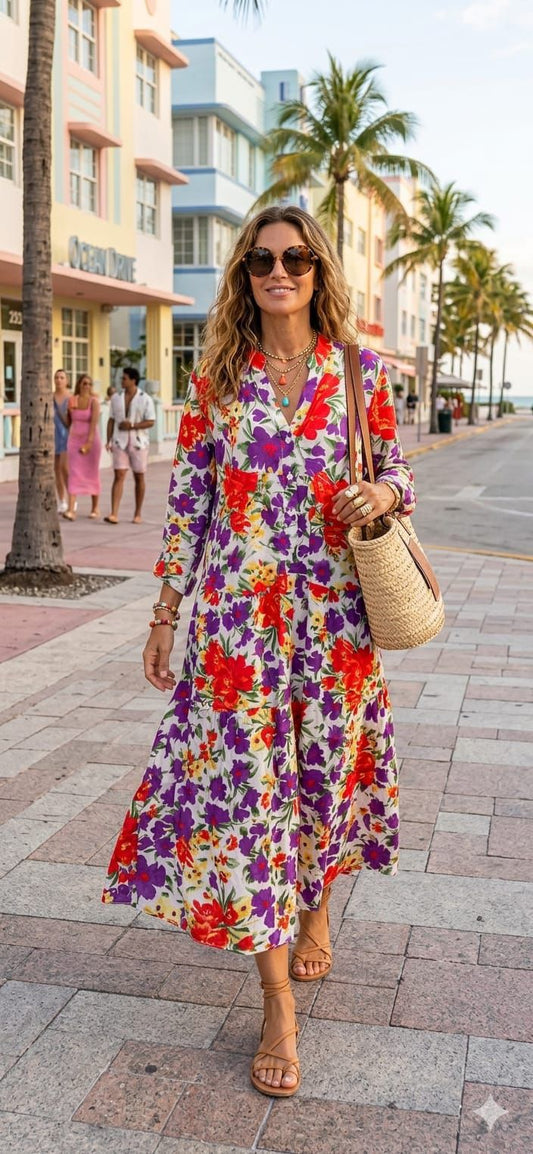 Spring Fling Shirt Dress