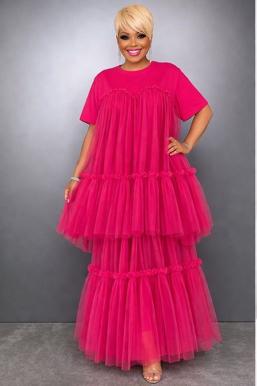 Bold Barbie Tulle Dress
