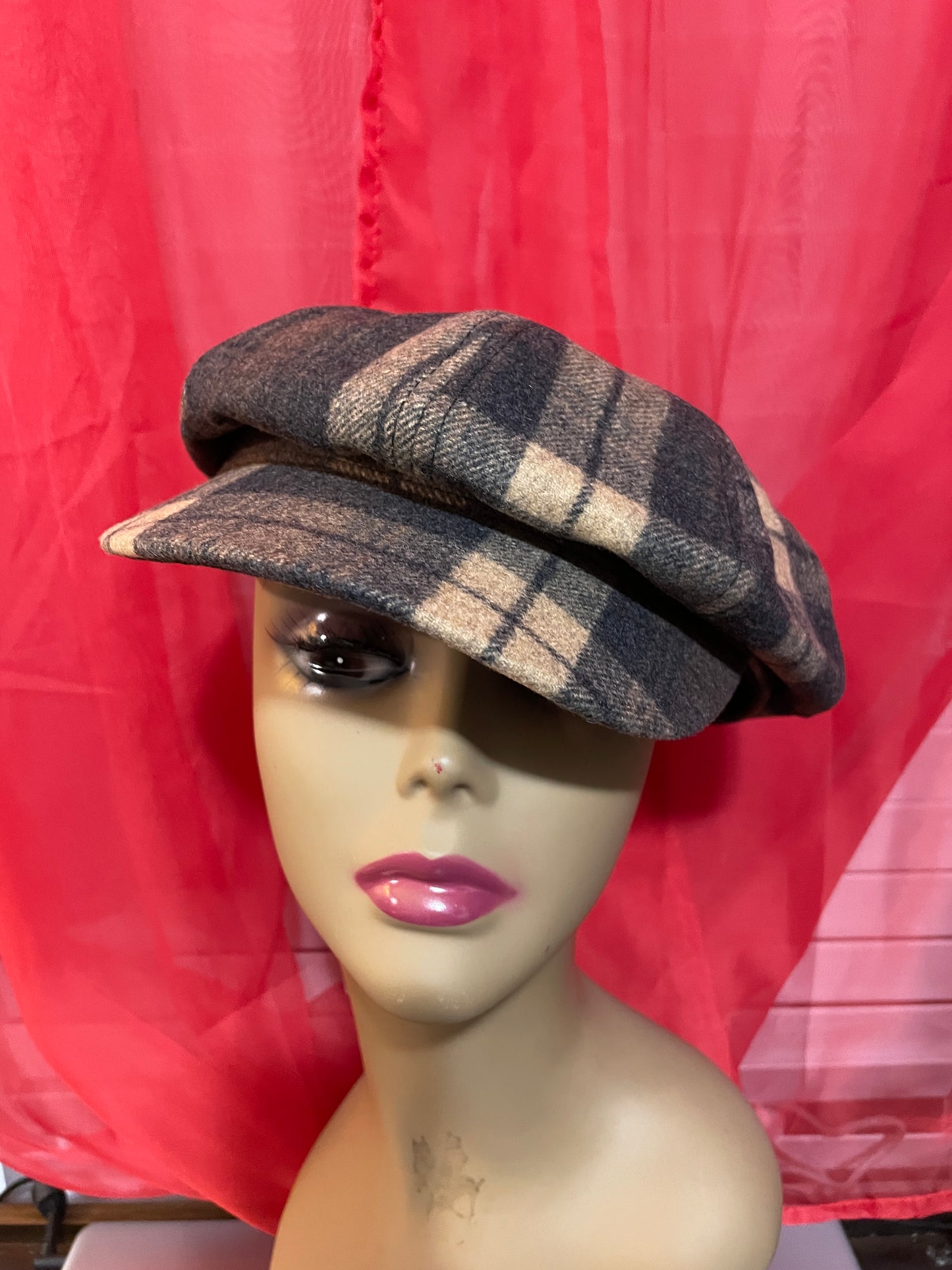 Peak Plaid Cap