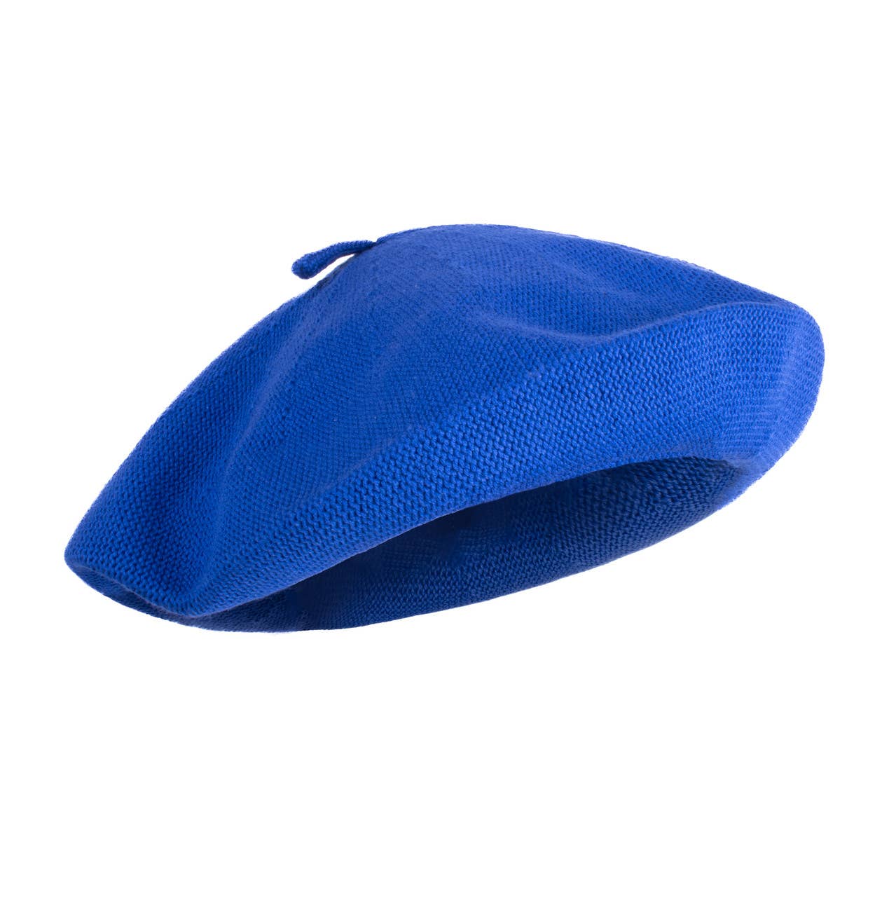 Ladies Winter Beret, 100% Cotton: Olive