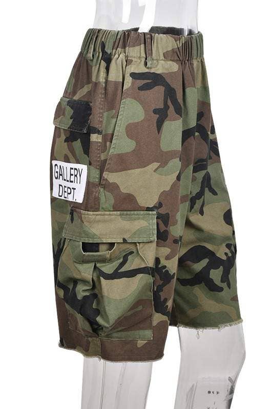 Camouflage knee high shorts: CAMO / 1-1-1-1 / S-M-L-XL