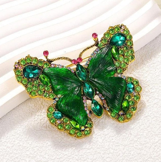 Butterfly Envy Brooch