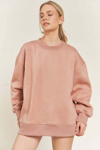 BE YOUR SELF SWEATSHIRT - JJT6144: CAMEL / S