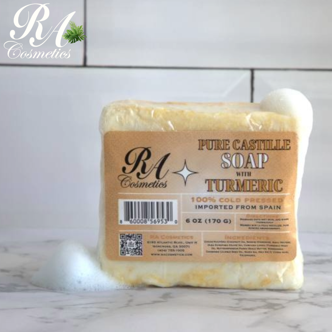 Pure Castille Bar Soap w/ Turmeric - 6oz