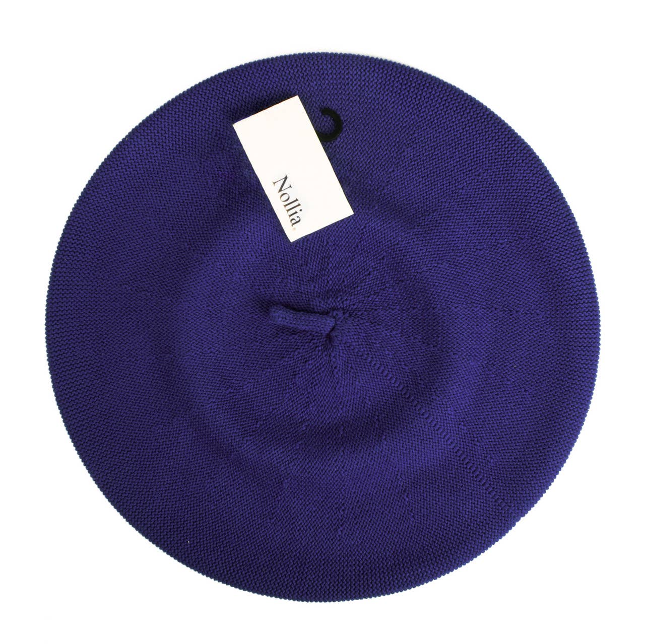 Ladies Winter Beret, 100% Cotton: Olive