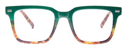 Power380 - READING GLASSES: Green/Multi / 1.00