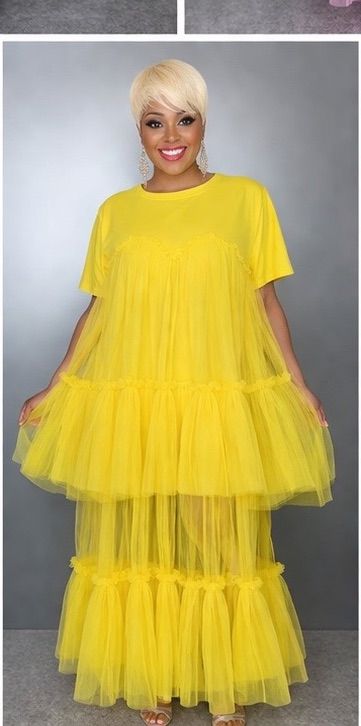 Sunshine Glow Tulle Dress