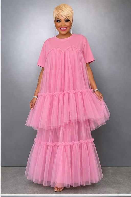 Blush Beauty Tulle Dress
