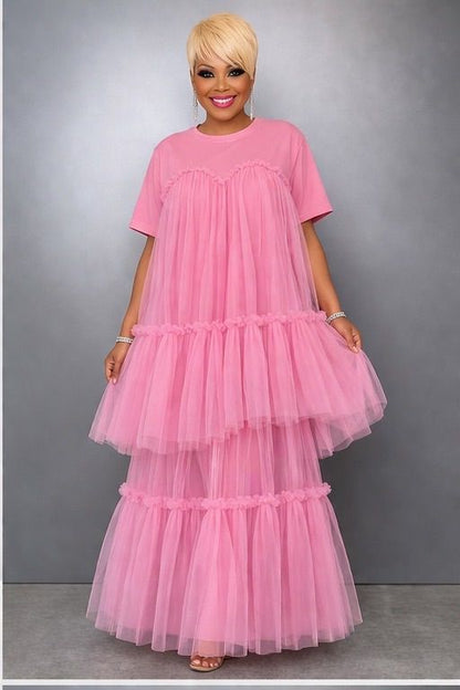 Blush Beauty Tulle Dress
