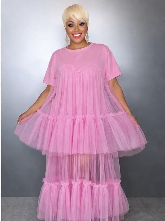 Blush Beauty Tulle Dress