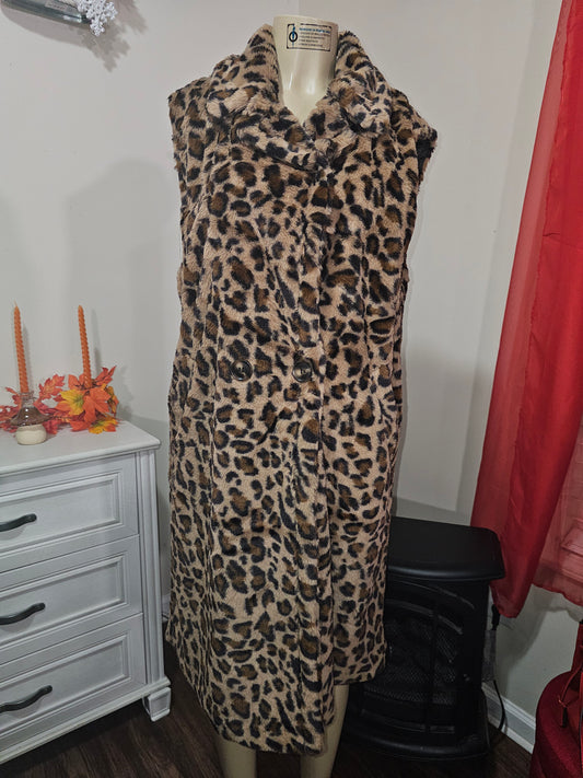 Leopard Fur Vest